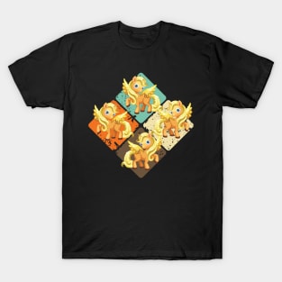 Cute Golden Unicorn T-Shirt